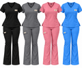 Signature V-Neck Scrub Set