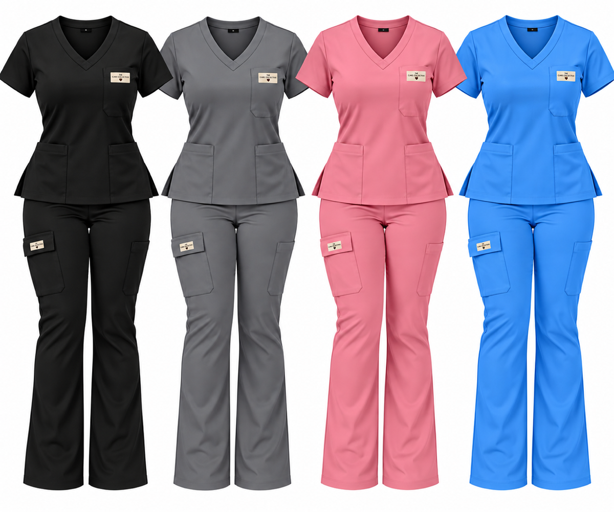 Signature V-Neck Scrub Set