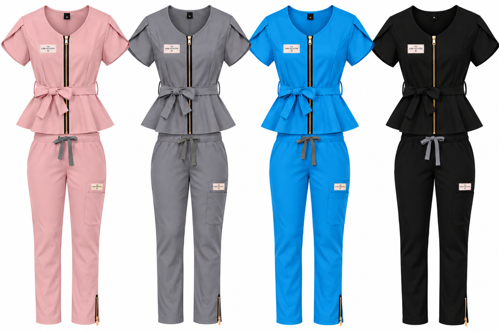 Stylish Bow Scrub Set