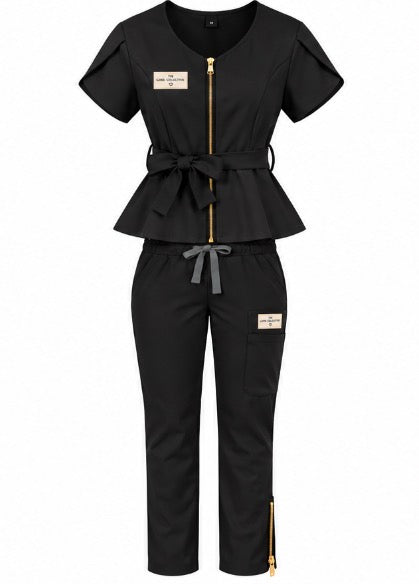 Stylish Bow Scrub Set